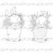 Brenda Nakandakari reviewed Lili of the Valley Digi Stamp - GC - Two Little Bunnies, JPEG, Bunnies, Cute, Digital