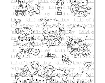 Little Easter - A5 Stamp Set