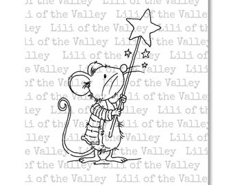 LOTV Digi Stamp - Star Mouse
