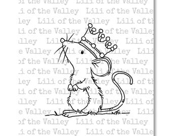 LOTV Digi Stamp - Head Mouse