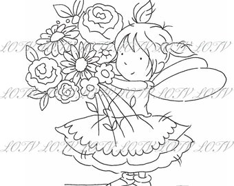 LOTV Digi Stamp - AS - Fairy Calendar July - JPEG, Digital