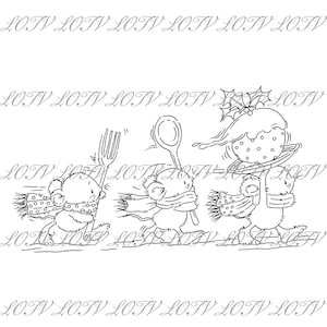 LOTV Digi Stamp - GC - Christmouse Pudding, JPEG
