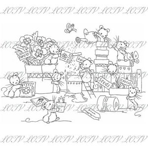 LOTV Digi Stamp - hangar d'empotage, JPEG, numérique