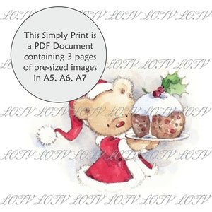LOTV Full Color Simply Print - IH - Teddy Pudding, PDF de 3 páginas, digital