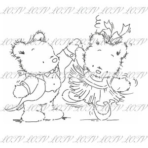 LOTV Digi Stamp - IH - Bailaremos, JPEG, Oso, Digital