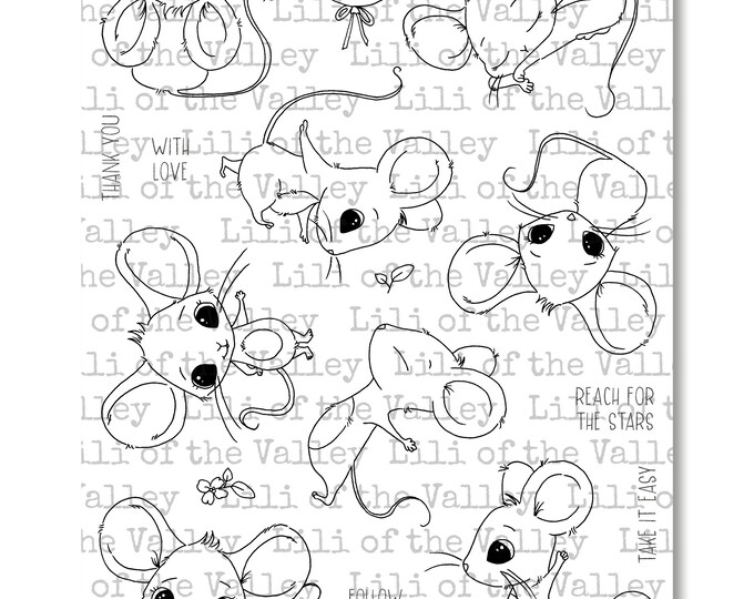 So Mice - A5 Stamp Set