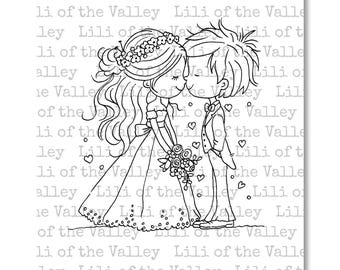 LOTV Digi Stamp - Two Hearts as One
