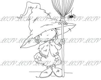 LOTV Digi Stamp - AS - Broomstick, Digital