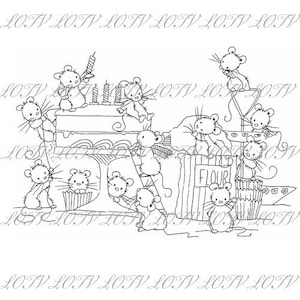 LOTV Digi Stamp - Pâtisserie, JPEG, Numérique
