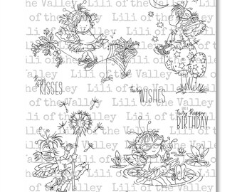 Magical Fairies - A5 Stamp Set