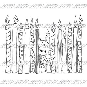 LOTV Digi Stamp - GC - Kaarsen