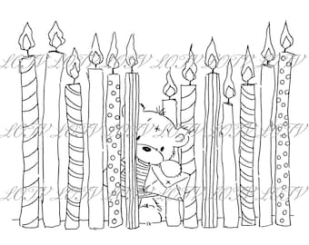 LOTV Digi Stamp - GC - Candles