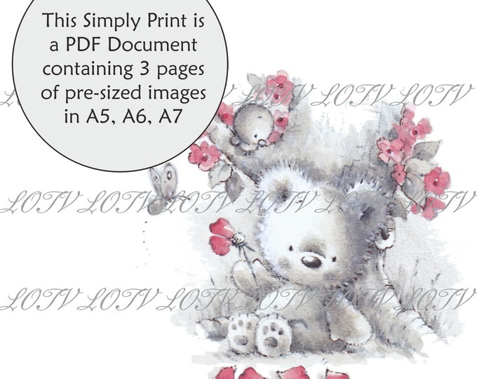 LOTV Full Colour Simply Print - IH - Loves Me Loves Me Not - 3 Page PDF, Digital