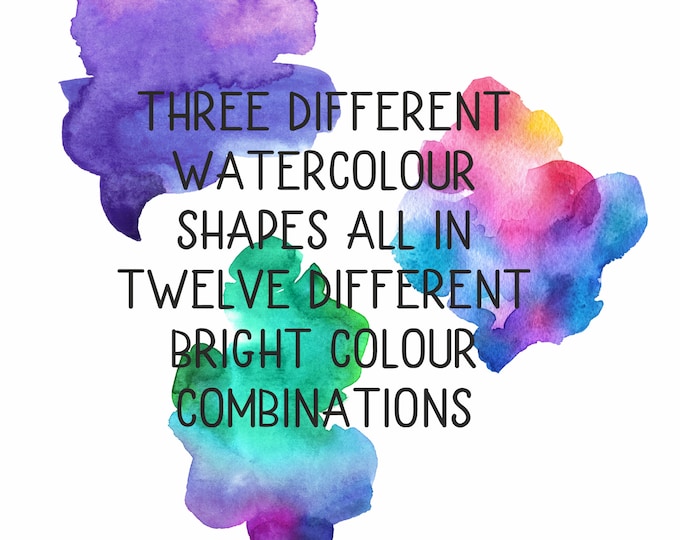 LOTV Digital Watercolour Brights Collection