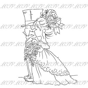 LOTV Digi Stamp - AS - La pareja feliz, Jpg, Digital