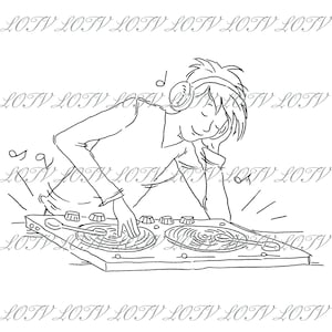 LOTV Digi Stamp - WIE - Oliver Music, JPEG, Jungen, Teenager, Geburtstag, männlich, Digital