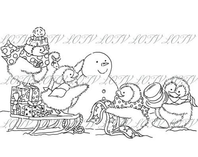 LOTV Digi Stamp - Getting Ready for Christmas