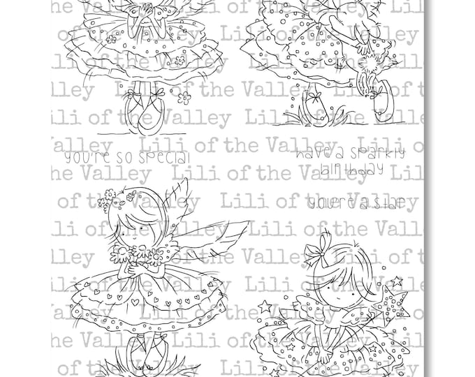 Lily Fairy - A5 Stamp Set