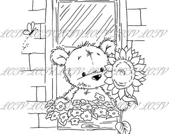 LOTV Digi Stamp - CG - James Sunflower, JPEG
