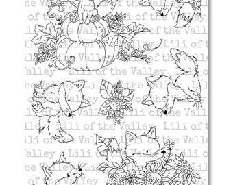 Hello Pumpkin - A5 Stamp Set