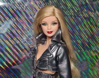 Biker Jacket for Barbie and Fashion Royalty