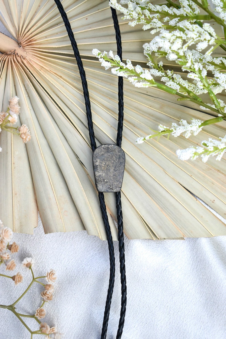 Atacama // Pyrite Bolo Tie zdjęcie 1