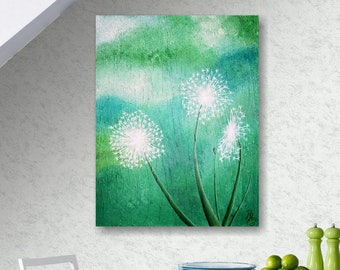 SUBLIME SEEDS • Dandelion • Country Field • Green Meadow •  Simplistic • Intricate • Growth, Motivation and the Perfect gift!