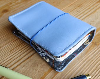 Passport Traveler’s Notebook Cover Blue Dragonfly Vegan Leather