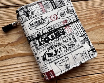 Japanese Newspaper A6 Traveler Journal Cover