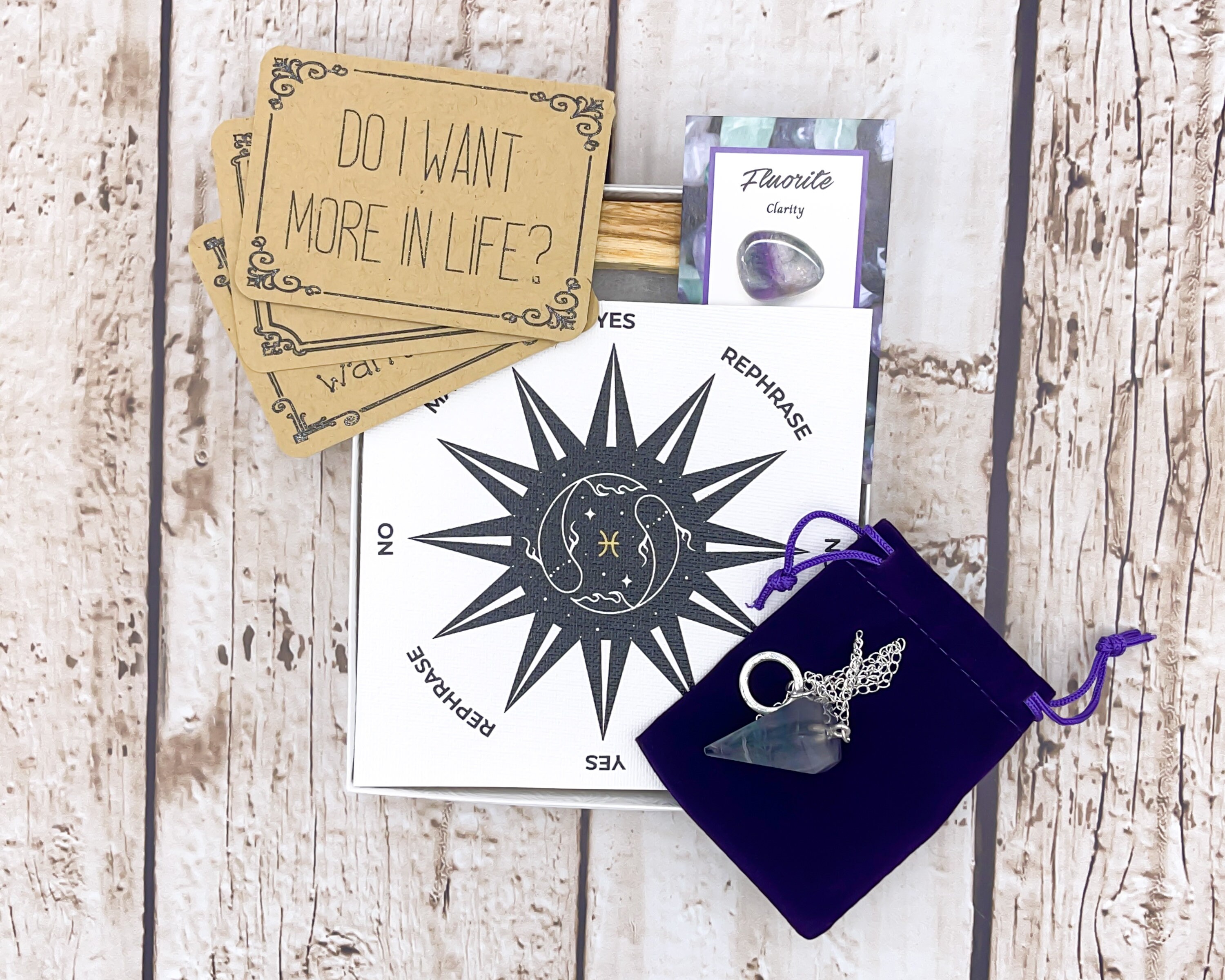 Pisces Pendulum Set Pendulum Dowsing Mat Set Pendulum Mat Etsy