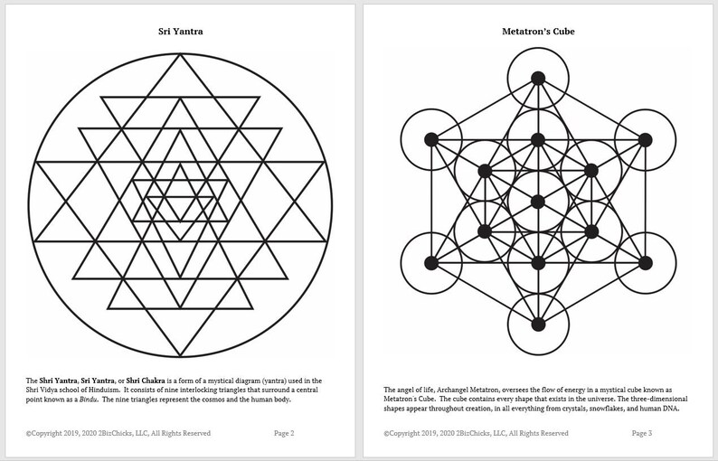 easy sacred geometry to draw