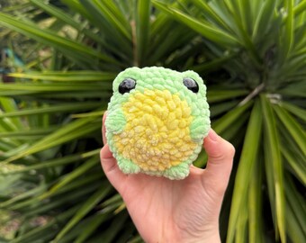 Handcrafted Frog Amigurumi Pattern - No Sewing Required!