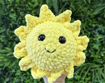 Sandy the no sew Sun crochet Pattern