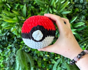 Wzór szydełkowy na Pokeball - Catch 'Em All