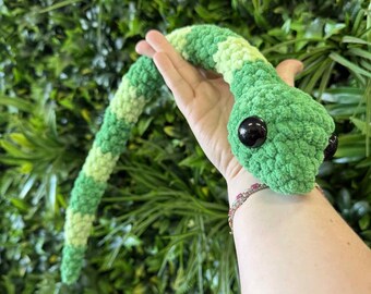 Whimsical Crochet Pattern: Meet Sally the Snake