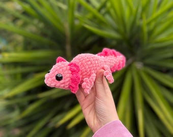 Crafty Ali the Axolotl: Crochet Pattern for Beginners