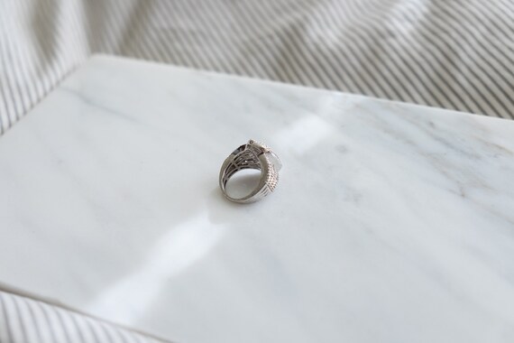 STERLING SILVER DIAMOND Ring - image 5