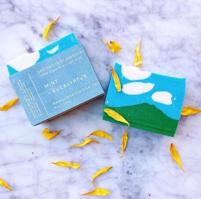 100% Organic Design Soap Bar | Handcrafted Gift| Artisan Soap Bar ...