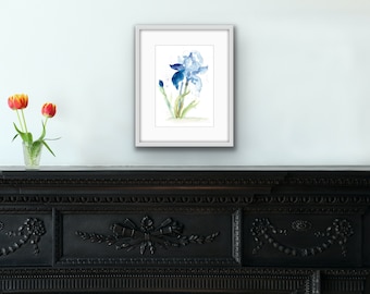 Botanische Kunst Print- Aquarel Print- Aquarel bloemen- Woonkamer Wall Art- Gastenkamer Decor- Housewarming Gift-Nursery Wall Art