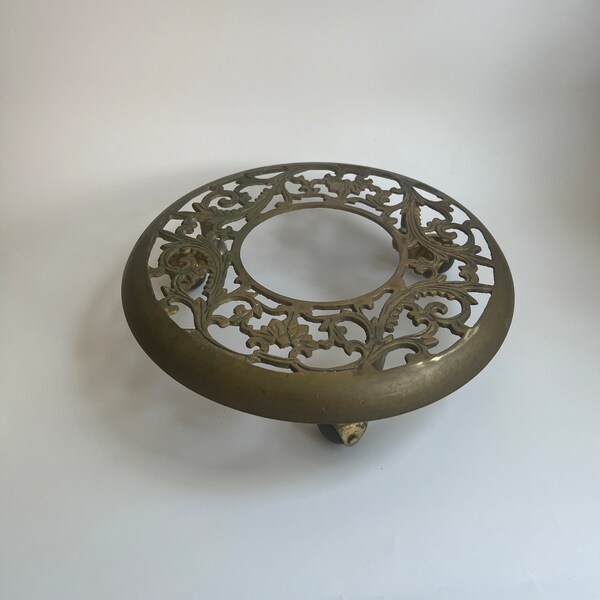 Rolling Plant Stand Etsy