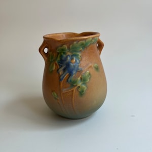 Vintage Roseville Pottery Columbine Vase Shape 12-4