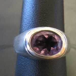 Sterling Silver Amethyst Ring