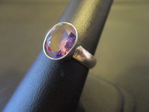 Sterling Silver Amethyst Ring - image 8