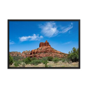 Framed Photo Paper Poster - Bell Rock -Sedona, Arizona