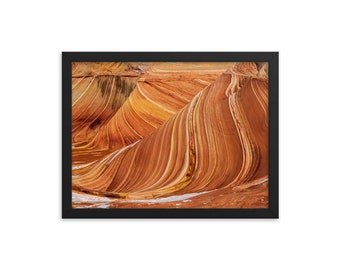 Framed Poster - Coyote Buttes North (The Wave)