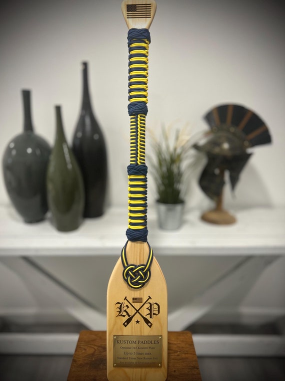 NAVY WRAPPED PADDLE 36" (Version 3)