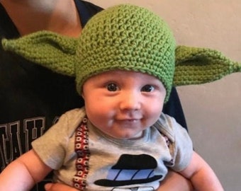 Baby Yoda Alien Beanie