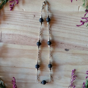 Black Lava Stone Choker