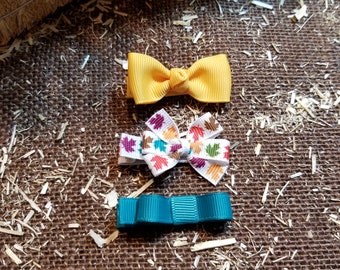 Items Similar To Tiny Pastel Bows Tiny Baby Hair Clip Tiny Baby