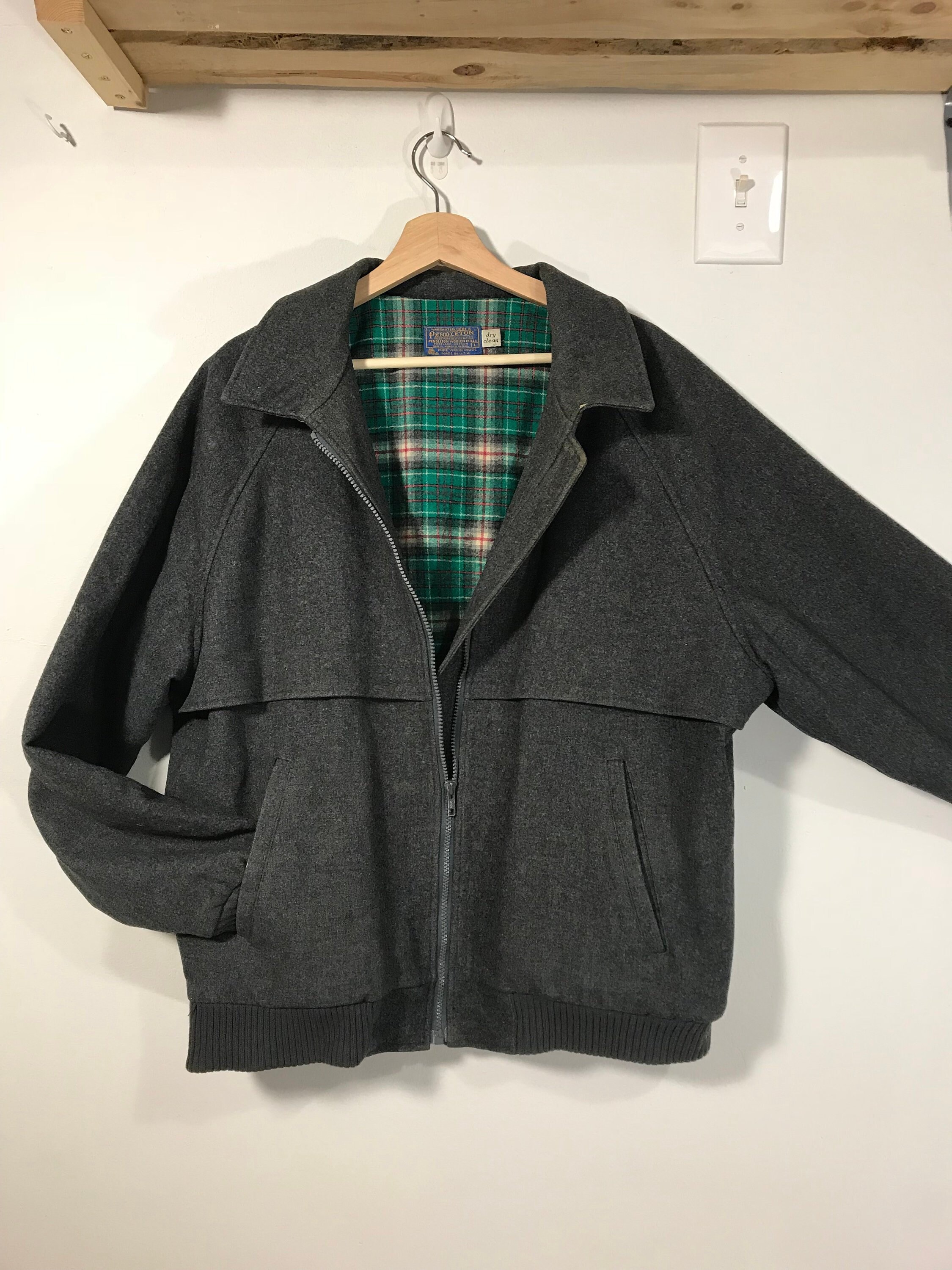 pendleton wool bomber